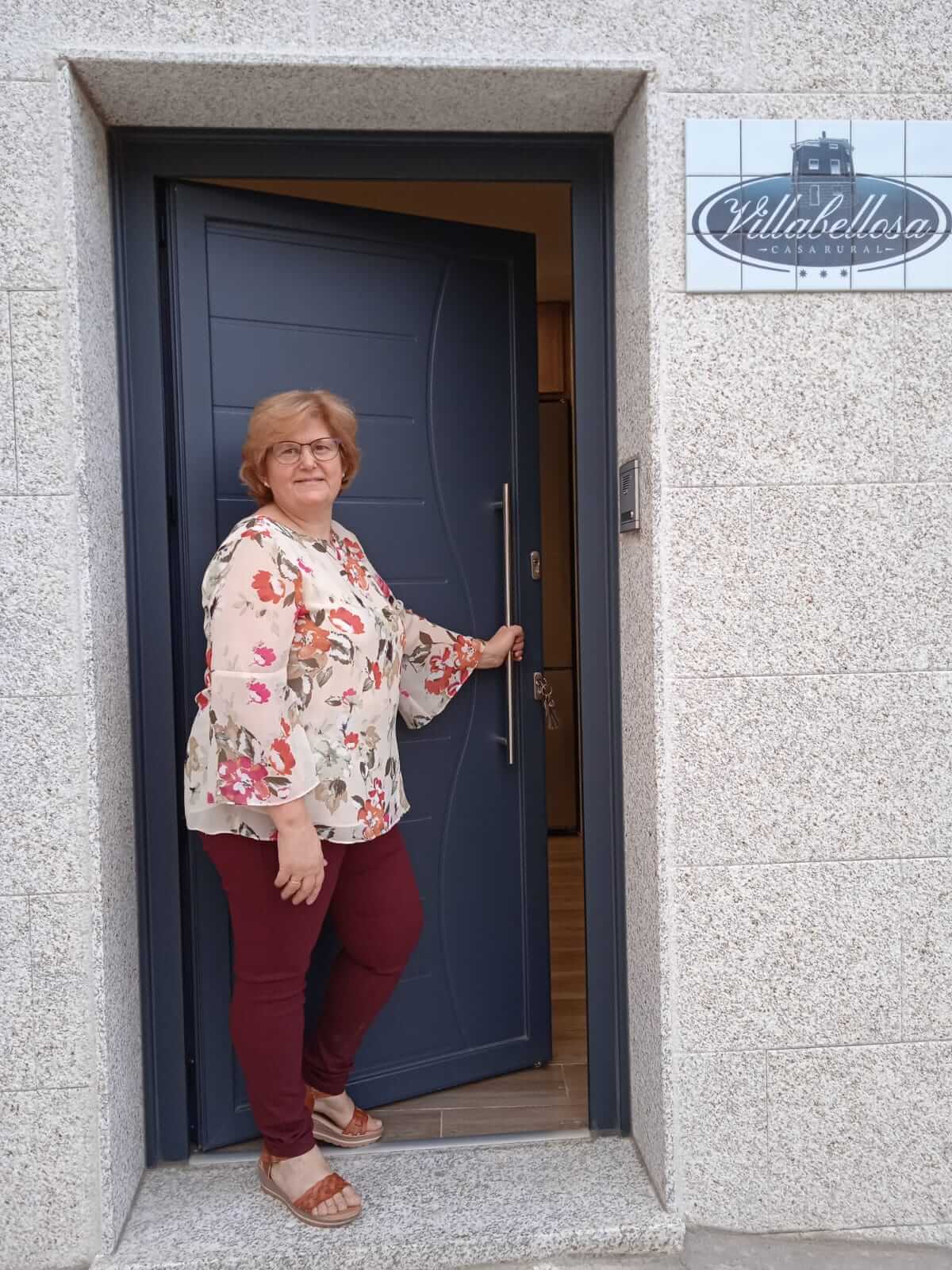 Pilar Talaván, responsable de Casa Rural Villabellosa